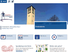 Tablet Screenshot of ev-kirche-massen.de